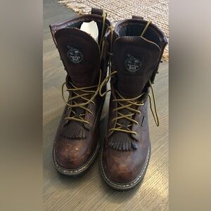 Georgia Boot‎ Men's 8" Loggers G7313 Industrial-and-Construction-boots